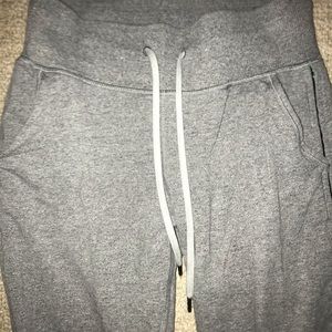 LULULEMON ZIPPER UP THE SIDE SWEATS